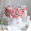 Lẵng hoa nến Good Luck Basket (Premium) - Pink