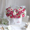 Lẵng hoa nến Good Luck Basket (Premium) - Velvet